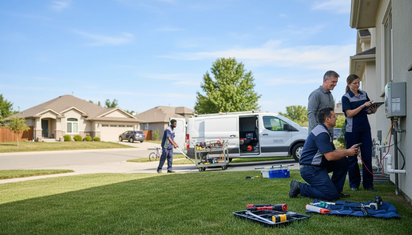 Tankless water heater service in Flandreau, SD